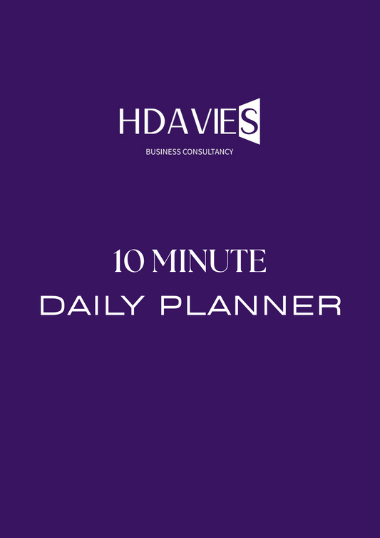 10 Minute Daily Planner
